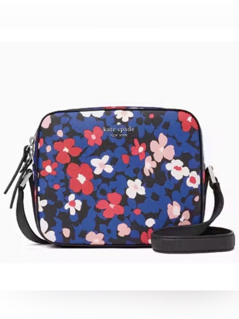 KATE SPADE ♠️ New York NEWBURY LANE 🌸BOUQUET POP🌸 CROSSBODY BAG 💙LIKE NEW💙